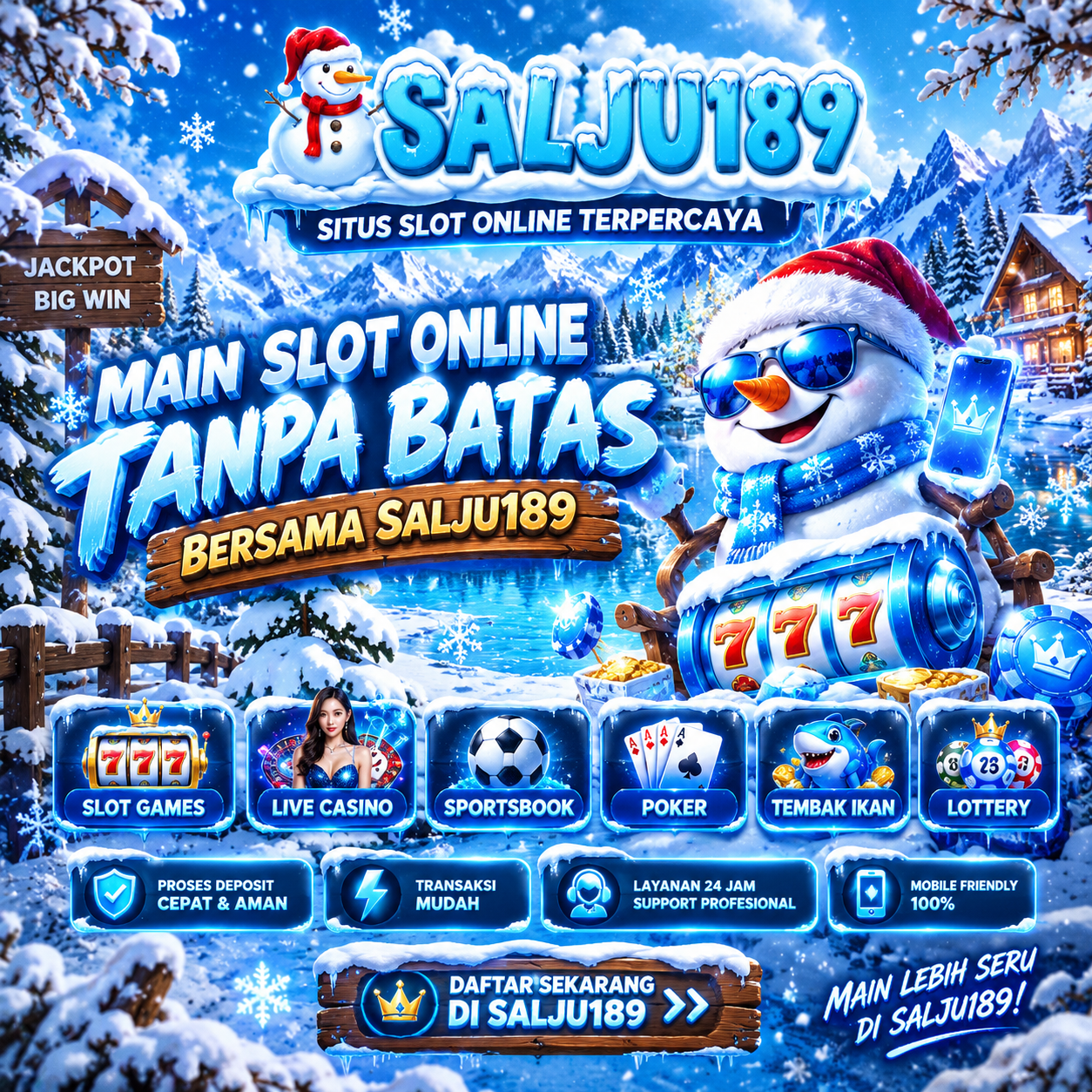 SALJU189 Customer Service 24 Jam